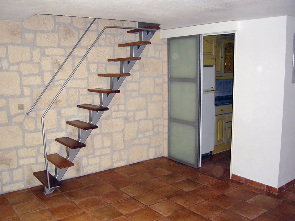 Escalier métallique